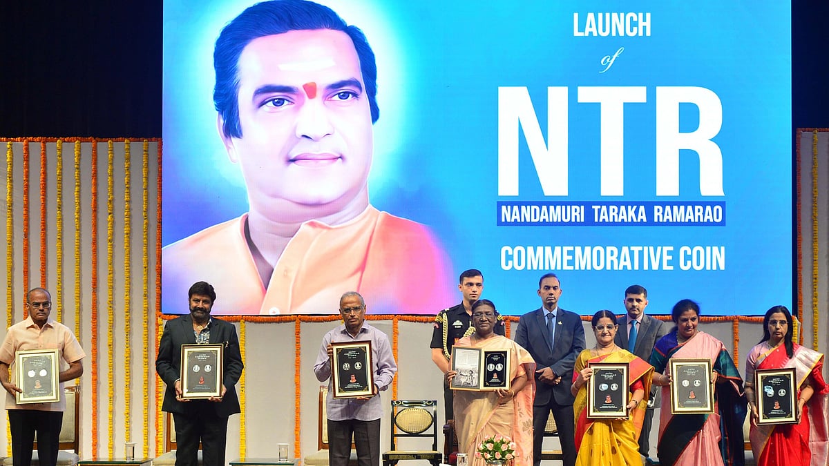 ಎನ್‌ಟಿಆರ್ ಜನ್ಮಶತಮಾನೋತ್ಸವ ಪ್ರಯುಕ್ತ ₹ 100 ನಾಣ್ಯ ಬಿಡುಗಡೆ