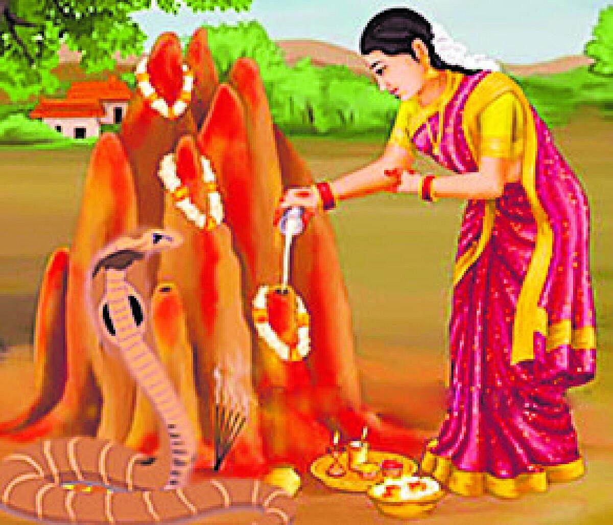 ಶ್ರಾವಣದ ಮೊದಲ ಹಬ್ಬ ಉಲ್ಲಾಸದ ನಾಗಪಂಚಮಿ