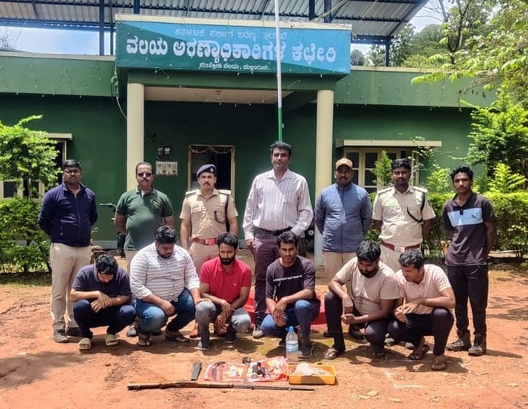 ಚಿಕ್ಕಮಗಳೂರು | ಜಿಂಕೆ ಬೇಟೆ: ಪಾರ್ಟಿ ಮಾಡುತ್ತಿದ್ದ ಆರು ಜನರ ಬಂಧನ