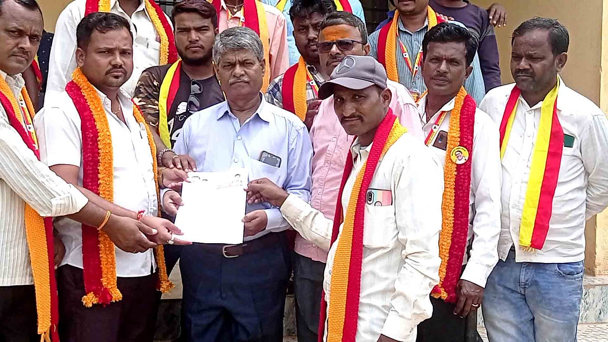 ಗುತ್ತಲ | ನೆಮ್ಮದಿ ಕೇಂದ್ರದಲ್ಲಿ ಹಣ ವಸೂಲಿ: ಕರವೇ ಆರೋಪ