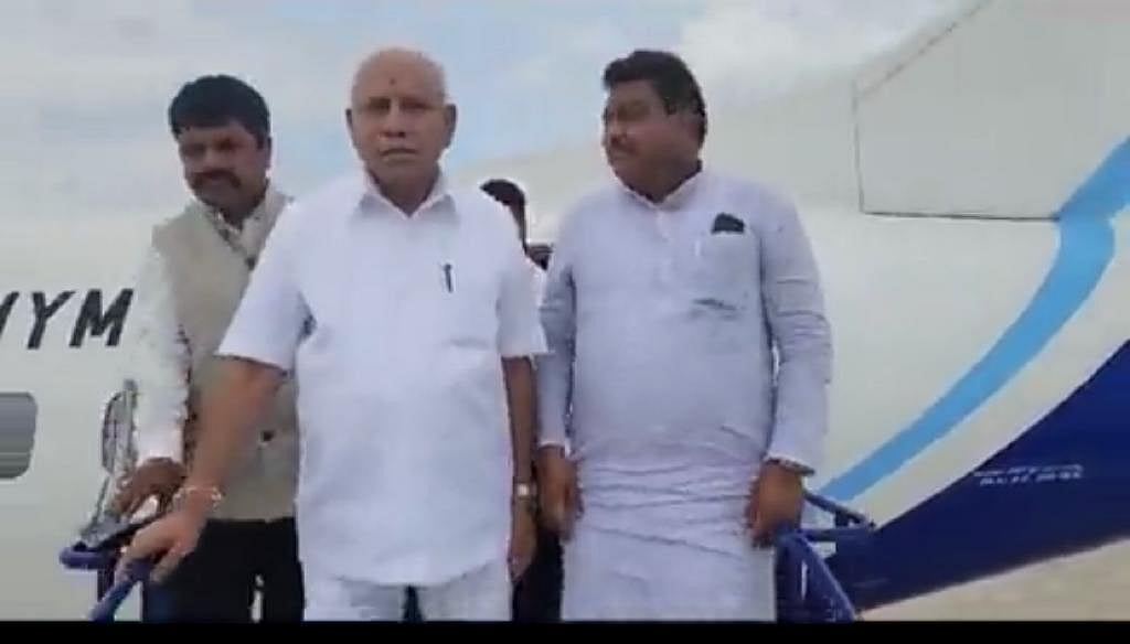 ಶಿವಮೊಗ್ಗ: ವಿಮಾನ ನಿಲ್ದಾಣಕ್ಕೆ 72 ಪ್ರಯಾಣಿಕರ ಹೊತ್ತು ತಂದ ಮೊದಲ ವಿಮಾನ