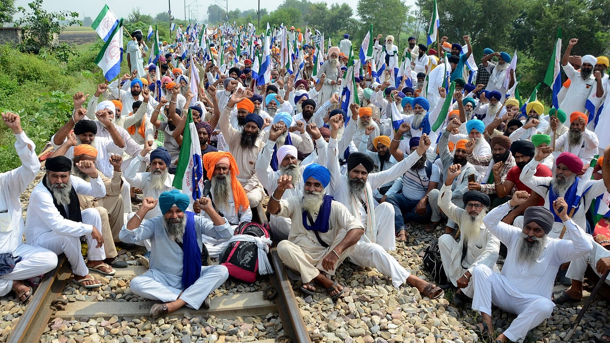 ಪಂಜಾಬ್‌ನಲ್ಲಿ ರೈಲ್‌ ರೋಕೋ ಪ್ರತಿಭಟನೆ: ಕೇಂದ್ರದ ವಿರುದ್ಧ ರೈತ ಸಂಘಟನೆಗಳ ಆಕ್ರೋಶ
