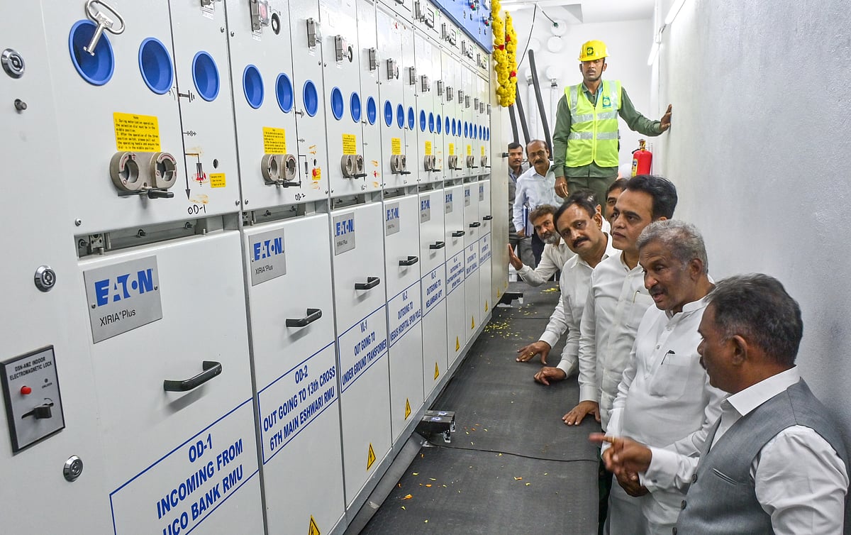 ದೇಶದಲ್ಲೇ ಪ್ರಥಮ: ನೆಲದಡಿ ವಿದ್ಯುತ್‌ ಪರಿವರ್ತಕ ಕಾರ್ಯಾರಂಭ