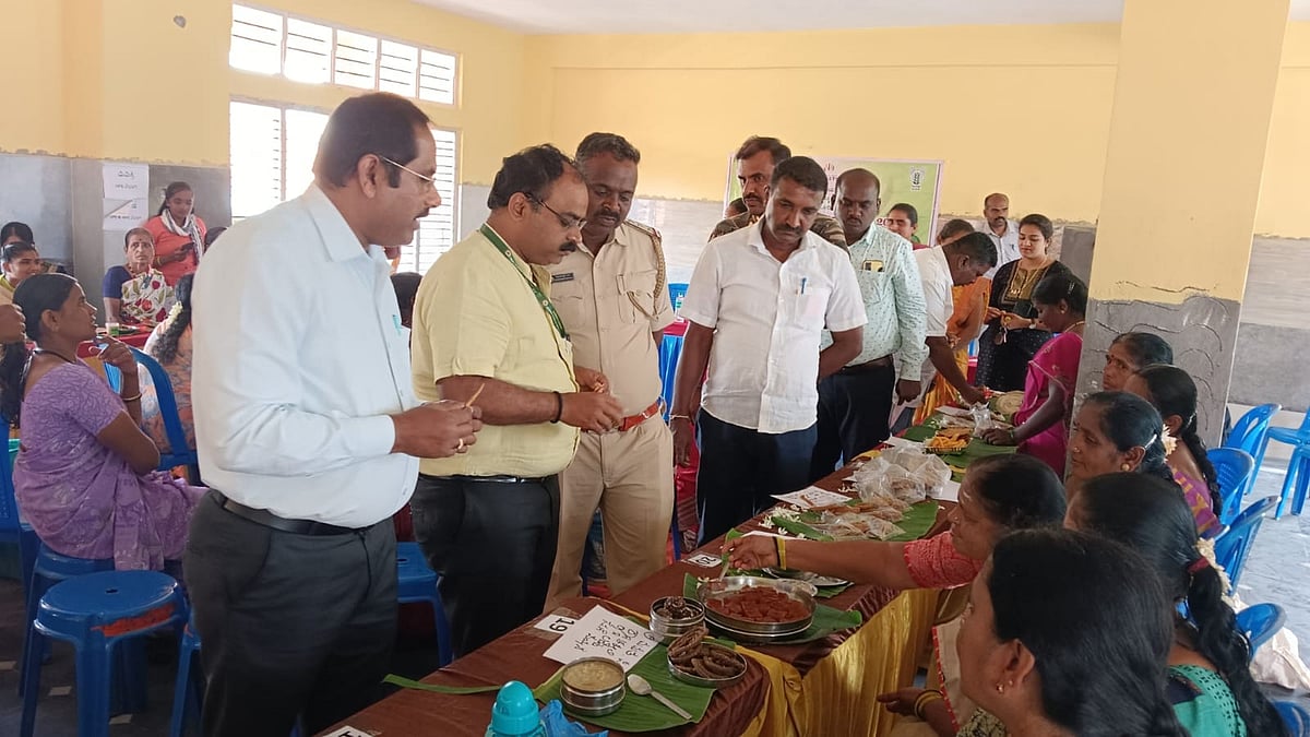 ತಿಪಟೂರು: ಸಿರಿಧಾನ್ಯ ಪಾಕ ಸ್ಪರ್ಧೆ