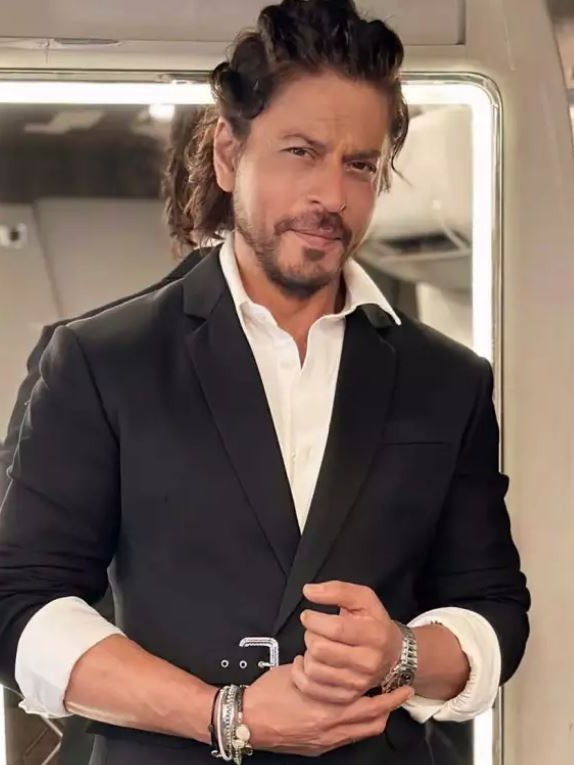  ಜವಾನ್‌ ಚಿತ್ರದ ಪತ್ರಿಕಾಗೋಷ್ಠಿಯಲ್ಲಿ ಮಿಂಚಿದ ಶಾರುಕ್ ಖಾನ್‌– ದೀಪಿಕಾ