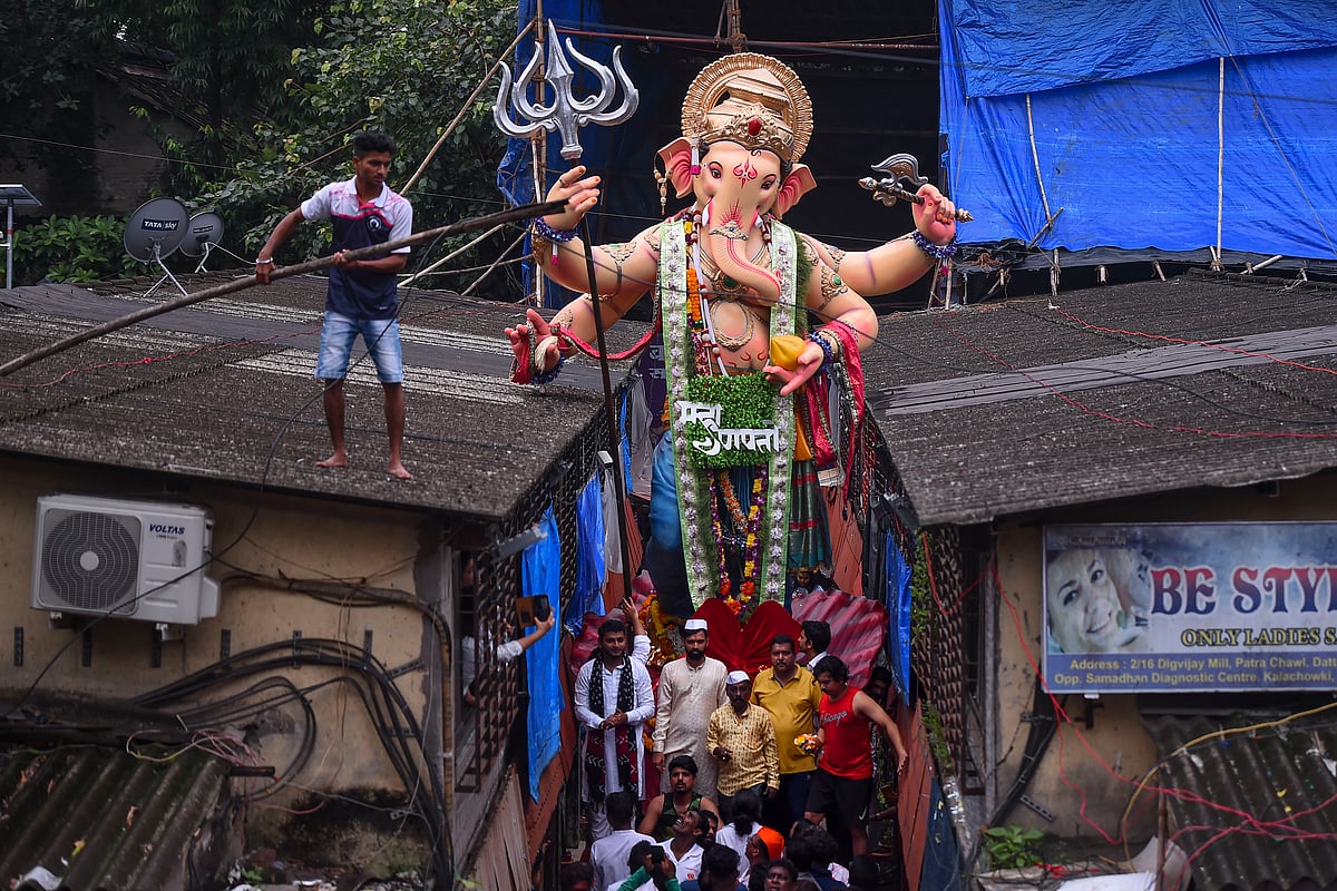 ಮುಂಬೈನ ಜಿಎಸ್‌ಬಿ ಸೇವಾ ಮಂಡಲದ ಮಹಾ ಗಣೇಶನಿಗೆ ₹360 ಕೋಟಿ ವಿಮೆ!