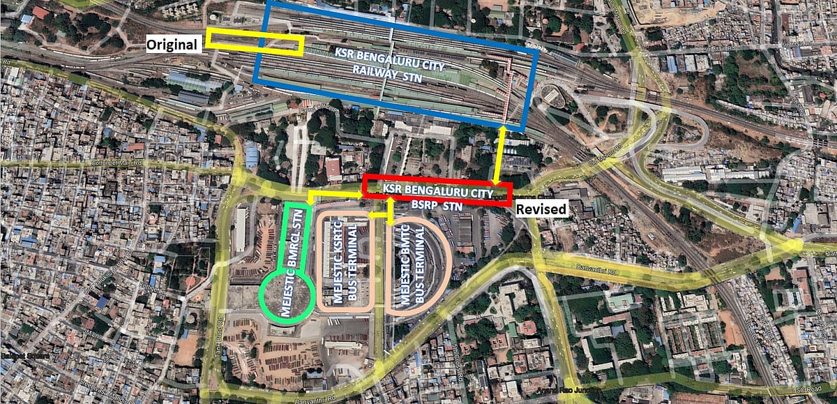 ಬೆಂಗಳೂರು: ಉಪನಗರ ರೈಲು ನಿಲ್ದಾಣಗಳ ಸ್ಥಳ ಬದಲಾವಣೆ