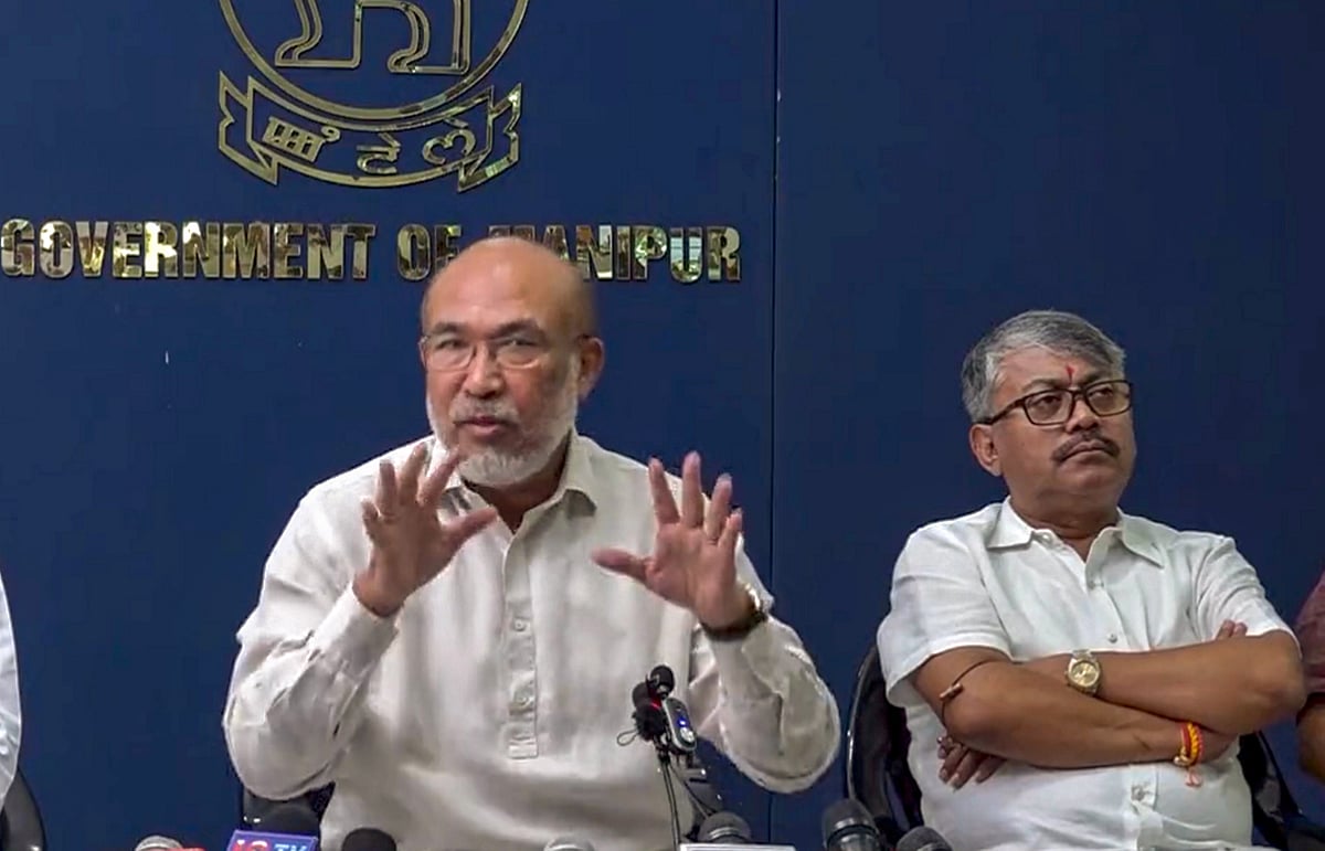 Manipur Violence | ಇಂಫಾಲ್ ಬಂಡುಕೋರರ ಜತೆ ಶಾಂತಿ ಮಾತುಕತೆ: ಮಣಿಪುರ ಸಿಎಂ