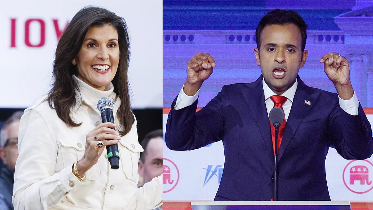 US Presidential Poll- ನಾಳೆ ರಿಪಬ್ಲಿಕನ್ ಸಂವಾದ: ಹ್ಯಾಲೆ, ವಿವೇಕ್ ಮೇಲೆ ಚಿತ್ತ