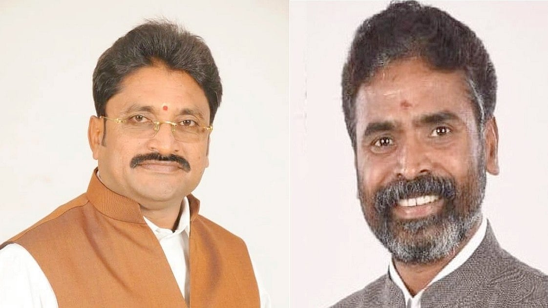 ಸಂಸದ ಮುನಿಸ್ವಾಮಿ ರೌಡಿಸಂ ಮಾಡುತ್ತಿದ್ದಾರೆ: ಬಂಗಾರಪೇಟೆ MLA ನಾರಾಯಣಸ್ವಾಮಿ ಆರೋಪ