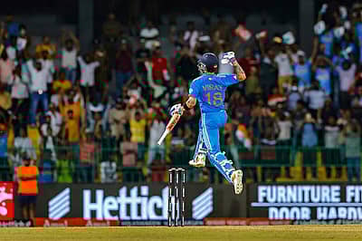 ಪಾಕಿಸ್ತಾನ ವಿರುದ್ಧ ಶತಕ ಗಳಿಸಿದ್ದ ವಿರಾಟ್ ಸಂಭ್ರಮ