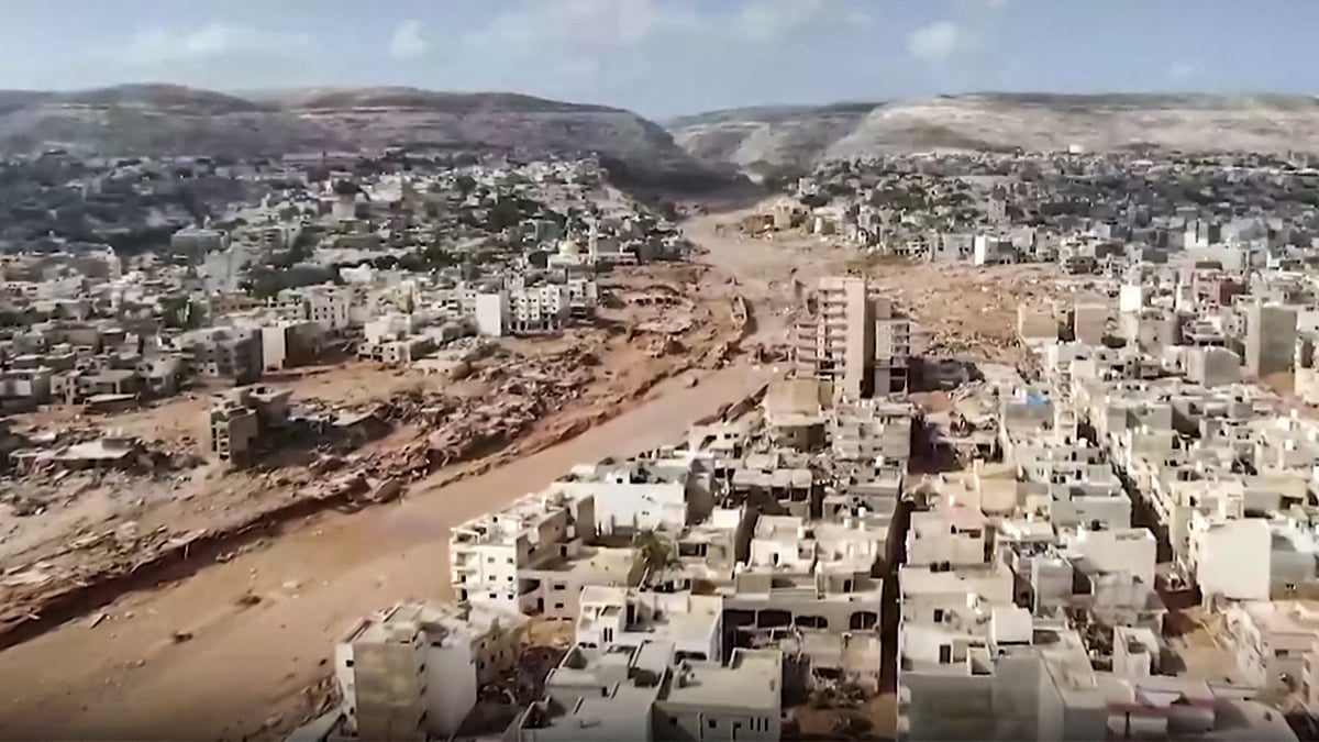 ಲಿಬಿಯಾ ಪ್ರವಾಹ: 5 ಸಾವಿರಕ್ಕೂ ಹೆಚ್ಚು ಜನರ ಸಾವು