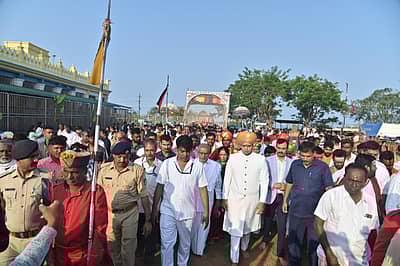 ರಥೋತ್ಸವಕ್ಕೆ ಆಗಮಿಸಿದ ಯದುವೀರ್ ಒಡೆಯರ್