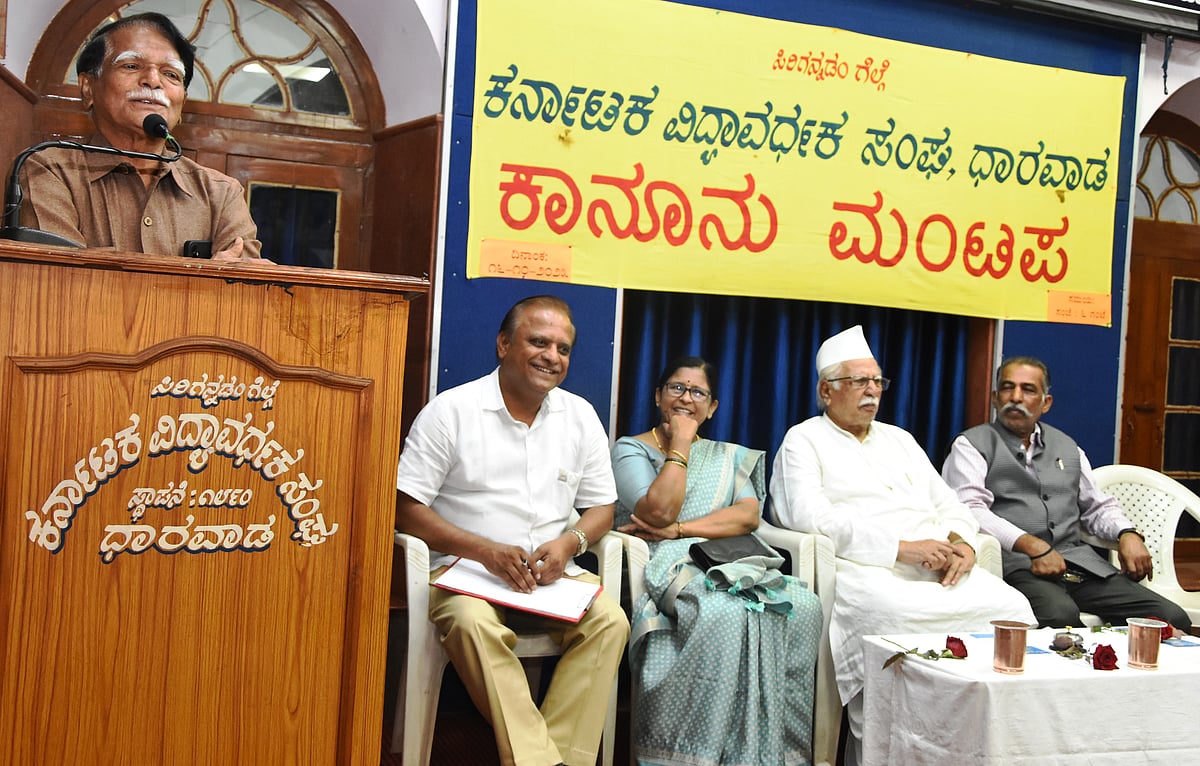 ಸಜ್ಜನರು, ಮೇಧಾವಿಗಳು ರಾಜಕಾರಣ ಪ್ರವೇಶಿಸಿ: ಎಸ್.ಎಸ್. ಶಿವಳ್ಳಿ