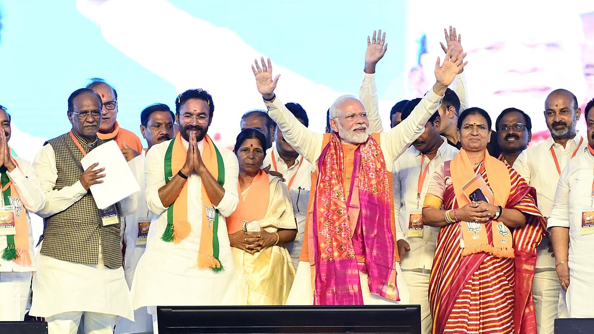 ತೆಲಂಗಾಣ | ಚುನಾವಣಾ ಪ್ರಚಾರಕ್ಕೆ ಮೋದಿ ನಾಂದಿ