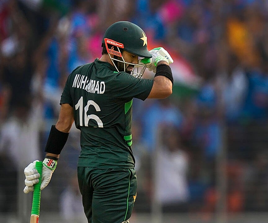 ರಿಜ್ವಾನ್ ವಿರುದ್ಧ ಜೈ ಶ್ರೀರಾಮ್ ಕೂಗಿದ ಅಭಿಮಾನಿಗಳು;ರಾಜಕೀಯ ತಿರುವು ಪಡೆದ ವಿವಾದ