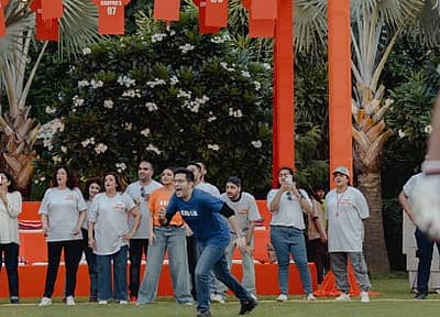 ಆಟದಲ್ಲಿ ತೊಡಗಿರುವ ರಾಘವ್‌ ಚಡ್ಡಾ