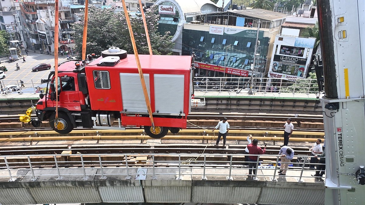 ನಮ್ಮ ಮೆಟ್ರೊ ಹಸಿರು ಮಾರ್ಗ: ಹಳಿ ತಪ್ಪಿದ್ದ ಆರ್‌ಆರ್‌ವಿ ತೆರವು ಯಶಸ್ವಿ
