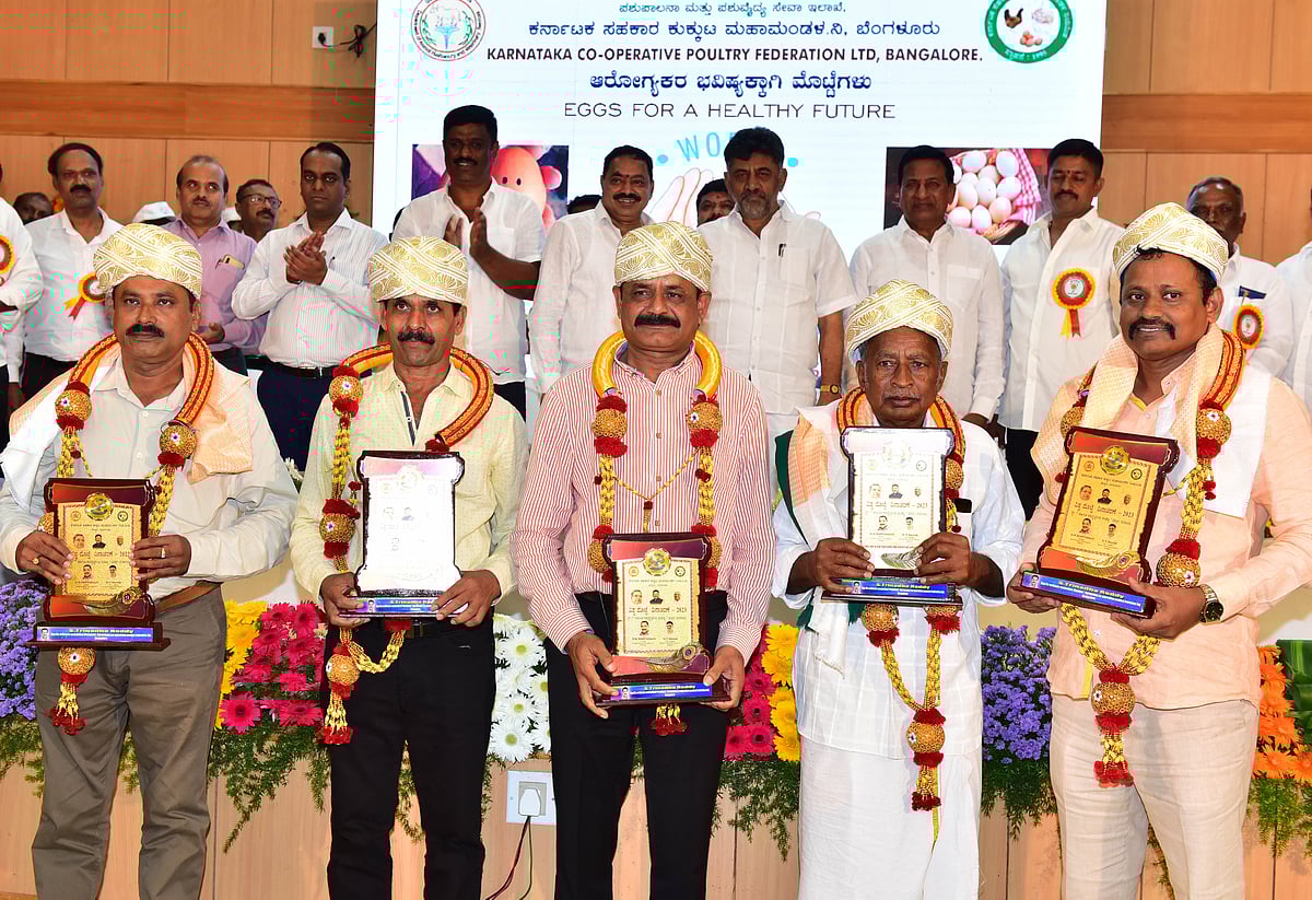 ವಿಶ್ವ ಮೊಟ್ಟೆ ದಿನಾಚರಣೆ | ಕೋಳಿ ಸಾಕಣೆ ಉದ್ಯಮಕ್ಕೆ ಬೆಂಬಲ: ಡಿ.ಕೆ.ಶಿವಕುಮಾರ್‌