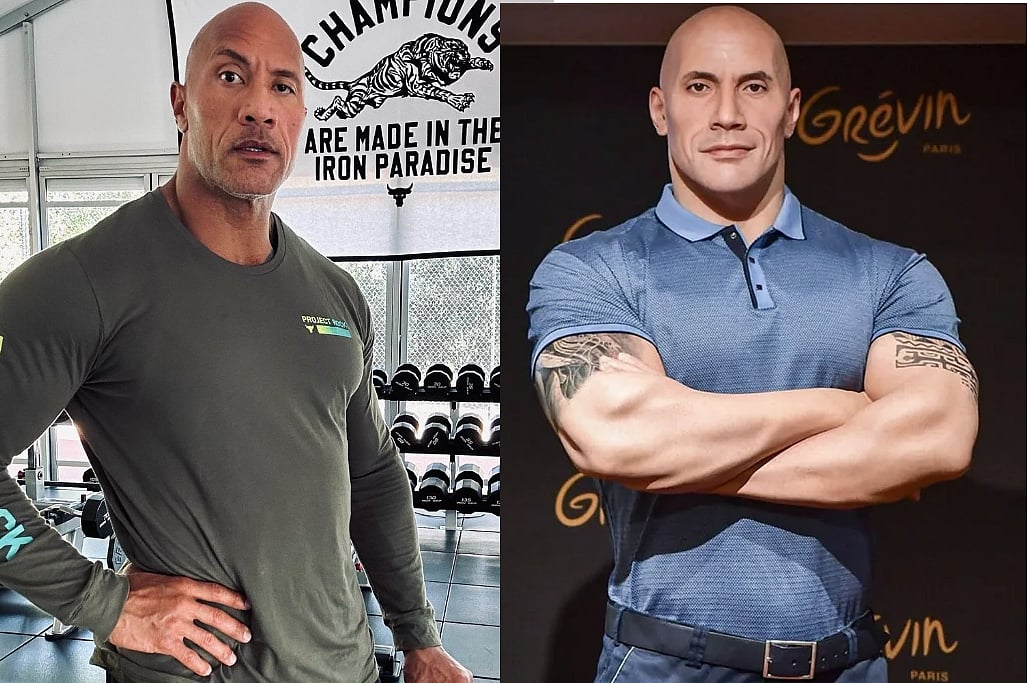 ಮೇಣದ ಪ್ರತಿಮೆಯ ಮೈಬಣ್ಣ ಬಿಳಿ ಮಾಡಿದ್ದಕ್ಕೆ ಹಾಲಿವುಡ್ ನಟ ಡ್ವೈನ್ ಜಾನ್ಸನ್‌ ಕಿಡಿ