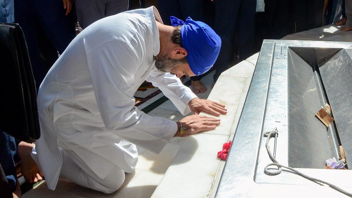 PHOTOS : ಸ್ವರ್ಣ ಮಂದಿರಕ್ಕೆ ಭೇಟಿ ನೀಡಿದ ರಾಹುಲ್ ಗಾಂಧಿ