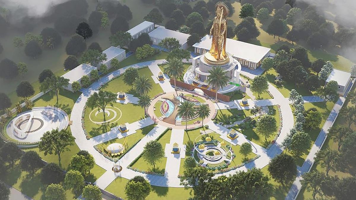 ಮಂತ್ರಾಲಯಕ್ಕೆ ಇನ್ನೊಂದು ಗರಿ: ತಲೆ ಎತ್ತಲಿದೆ 108 ಅಡಿ ಎತ್ತರದ ಶ್ರೀರಾಮನ ಮೂರ್ತಿ