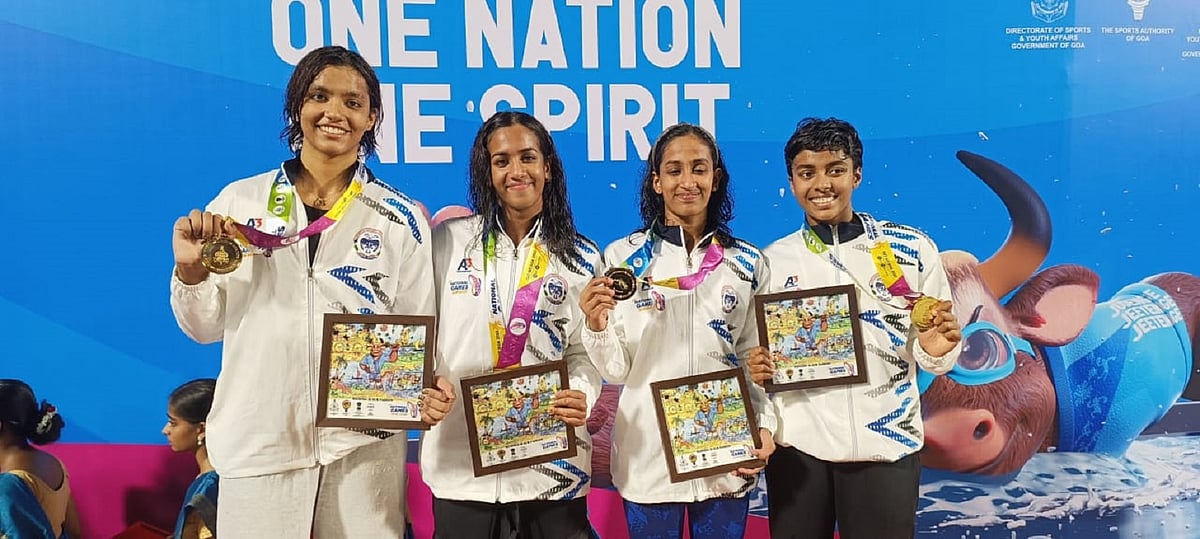 ರಾಷ್ಟ್ರೀಯ ಕ್ರೀಡಾಕೂಟ: ಮಹಿಳಾ ರಿಲೇ ತಂಡ ದಾಖಲೆ