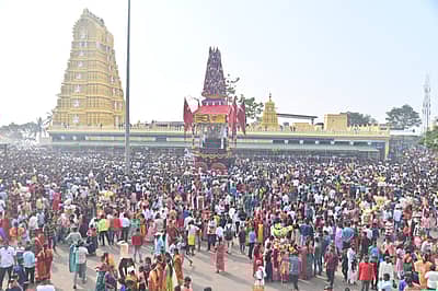 ಚಾಮುಂಡೇಶ್ವರಿ ರಥೋತ್ಸವದ ವೈಭೋಗ