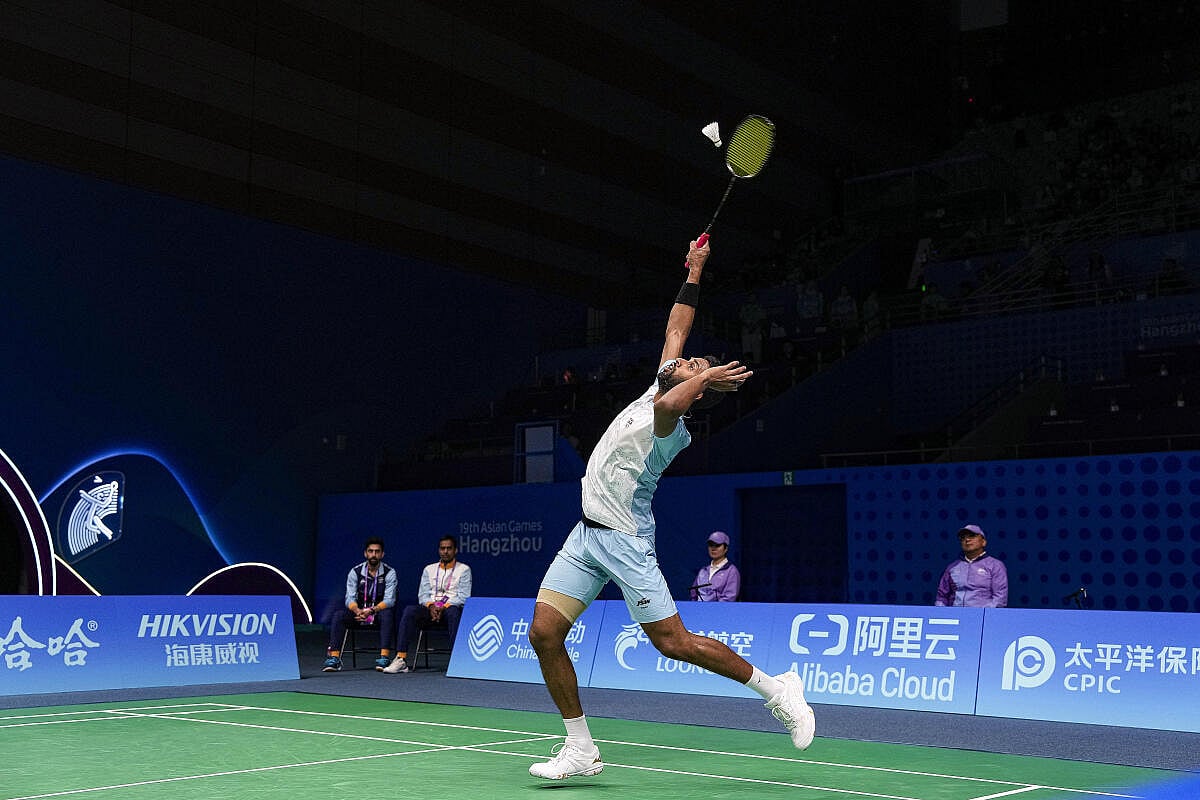 Asian Games Badminton:41 ವರ್ಷಗಳ ಬಳಿಕ ಪುರುಷ ಸಿಂಗಲ್ಸ್‌ನಲ್ಲಿ ಭಾರತಕ್ಕೆ ಪದಕ