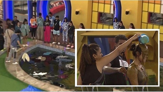 Bigg Boss | ಟಾಸ್ಕ್‌–ನಾಮಿನೇಷನ್‌: ಸ್ಪರ್ಧಿಗಳ ಕಿತ್ತಾಟ, ಸಂಗೀತಾಗೆ ಸಗಣಿ ಸ್ನಾನ