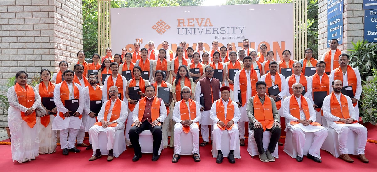 ರೇವಾ ವಿವಿ: ವಿದ್ಯಾರ್ಥಿಗಳಿಗೆ ಪದವಿ ಪ್ರದಾನ