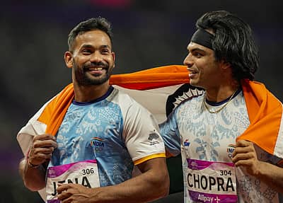 ಜಾವೆಲಿನ್ ಎಸೆತದಲ್ಲಿ ಭಾರತೀಯ ಸ್ಪರ್ಧಿಗಳ ಪಾರುಪತ್ಯ