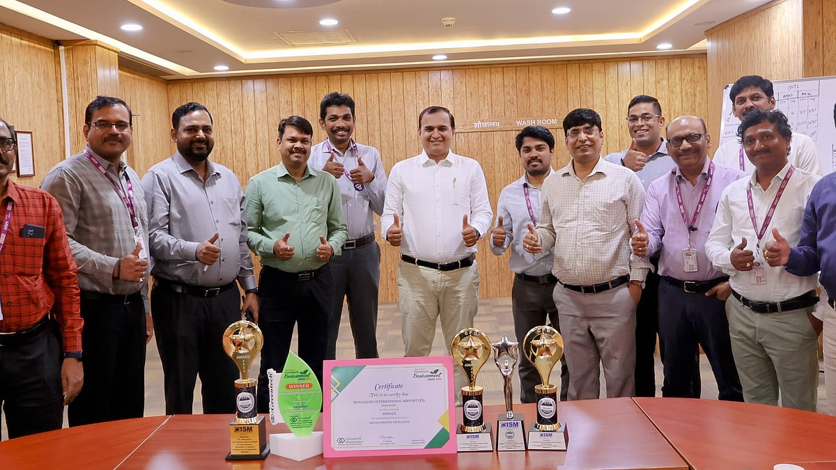 ಮಂಗಳೂರು: ಅಂತರರಾಷ್ಟ್ರೀಯ ವಿಮಾನ ನಿಲ್ದಾಣಕ್ಕೆ ಎರಡು ಪ್ರಶಸ್ತಿ 