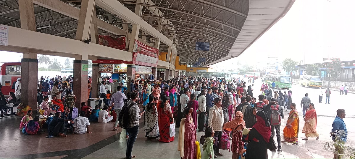 ಶಿವಮೊಗ್ಗ ಬಸ್ ನಿಲ್ದಾಣ.. ಕಳ್ಳರಿಗೆ ಸ್ವರ್ಗ ಸಮಾನ...