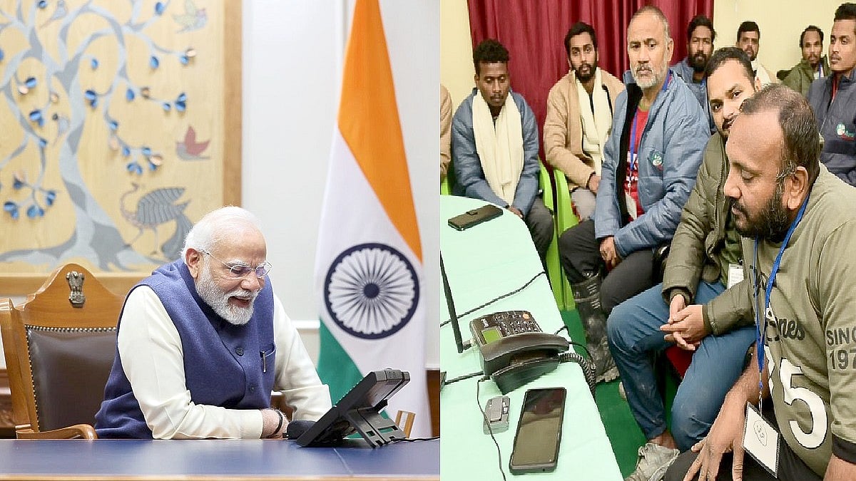 ಸಿಲ್ಕ್ಯಾರಾ ಸುರಂಗದಲ್ಲಿ ಸಾವು ಗೆದ್ದು ಬಂದ ಕಾರ್ಮಿಕರ ಜೊತೆ ಪ್ರಧಾನಿ ಮೋದಿ ಮಾತು