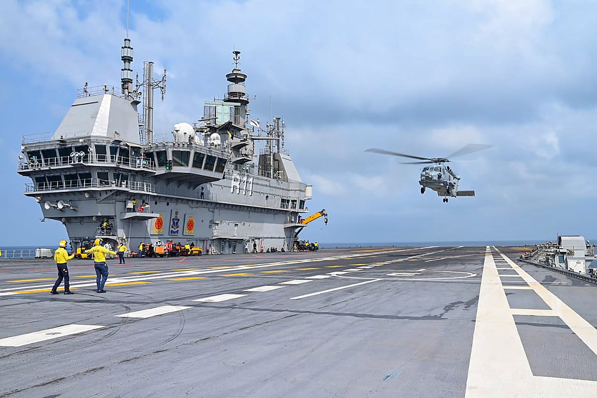 ಯುದ್ಧವಿಮಾನ ವಾಹಕ ನೌಕೆ ಅಭಿವೃದ್ಧಿ: ತಾತ್ವಿಕ ಒಪ್ಪಿಗೆ