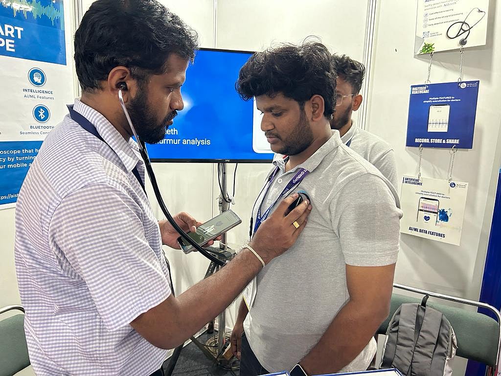 Bengaluru Tech Summit 2023: ಹೃದಯ, ಶ್ವಾಸಕೋಶದ ಶಬ್ದ ಆಲಿಸುವ ಎಐ ಸ್ಟೆಥಸ್ಕೋಪ್