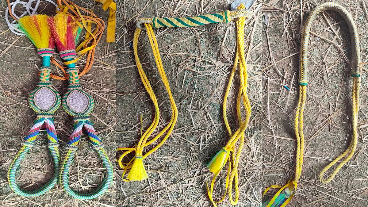 ಕಂಬಳದ ಕೋಣಗಳಿಗೆ ಬಳಸುವ ದುಬಾರಿ ಹಗ್ಗಗಳಿವು: ಮಾಲೀಕರ ಬೆತ್ತವೂ ತುಟ್ಟಿಯೇ