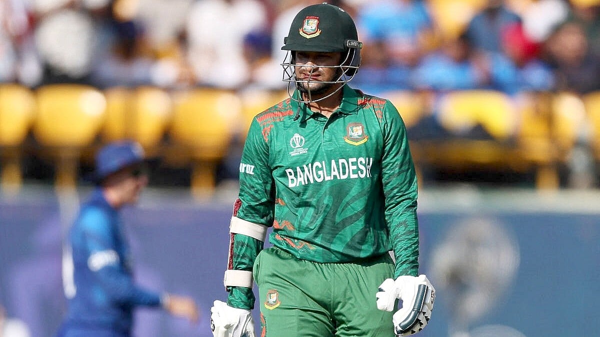 CWC 2023: ಬಾಂಗ್ಲಾದ ಕೊನೆಯ ಪಂದ್ಯಕ್ಕೆ ಶಕಿಬ್ ಅಲಭ್ಯ; ಅನಾಮುಲ್ ಸೇರ್ಪಡೆ