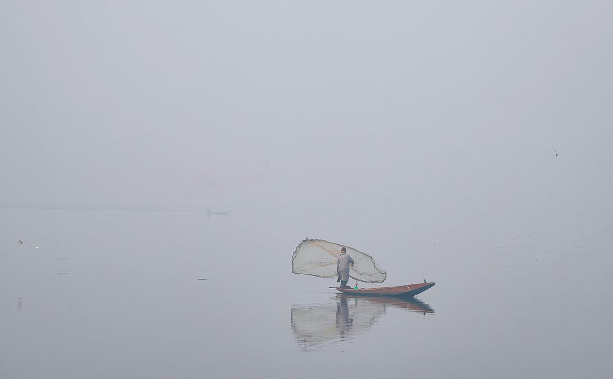 Kashmir Winter Photos: ಚಳಿ ಚಳಿ ತಾಳೆನು ಈ ಚಳಿಯ ಎಂದ ಕಾಶ್ಮೀರದ ಜನ...