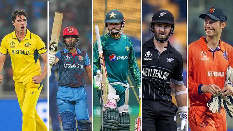 World Cup: ಸೆಮಿ ರೇಸ್‌ನಲ್ಲಿ ಆಸಿಸ್, ಕಿವೀಸ್, ಪಾಕ್, ಅಫ್ಗನ್; ಅದೃಷ್ಟ ಯಾರಿಗೆ?