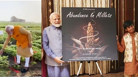 ಮೋದಿ ಇರುವ ಸಿರಿಧಾನ್ಯಗಳ ಕುರಿತ ಹಾಡು ಗ್ರ್ಯಾಮಿ ಪ್ರಶಸ್ತಿಗೆ ನಾಮನಿರ್ದೇಶನ