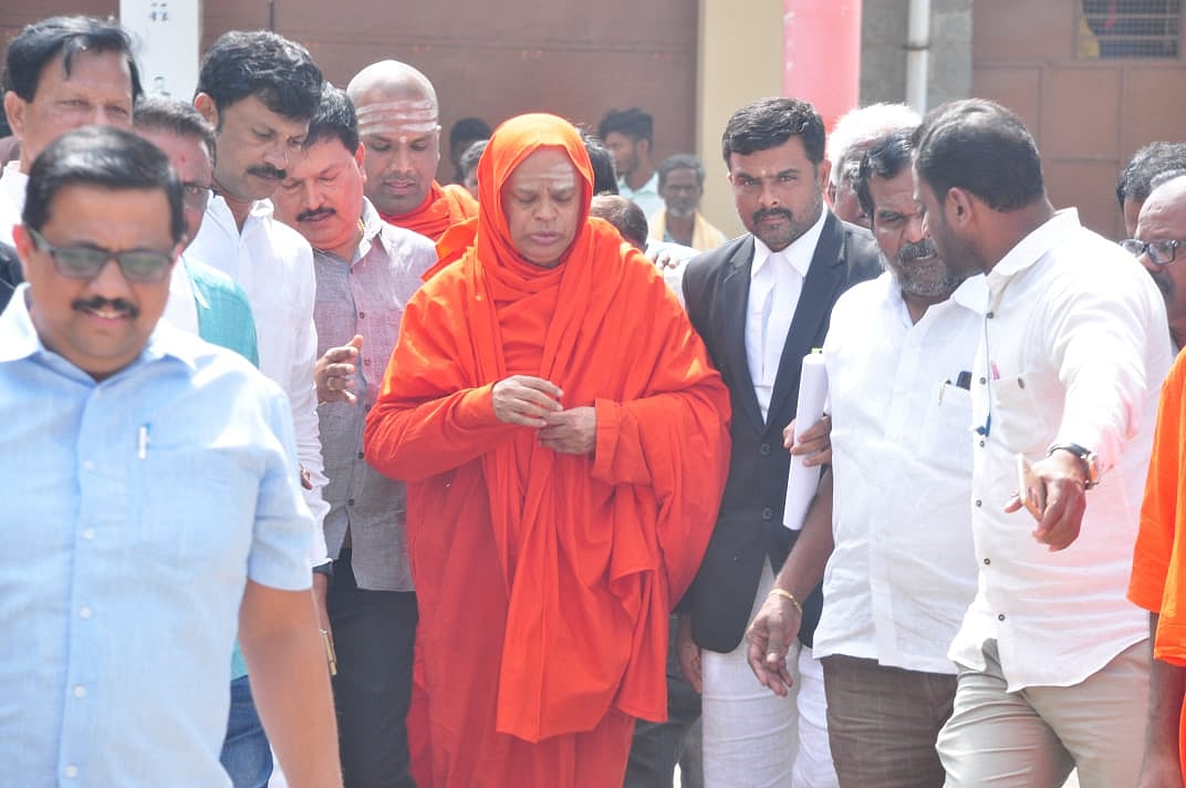 ಪೋಕ್ಸೊ ಪ್ರಕರಣ: ಶಿವಮೂರ್ತಿ ಶರಣರ ಬಿಡುಗಡೆ