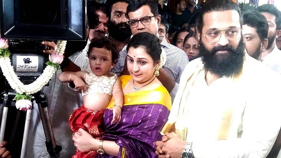 ಕಾಂತಾರ-2 ಮುಹೂರ್ತ: ಕಾಂತಾರದ ಮುನ್ನುಡಿ ಹೇಳಲು ಹೊರಟಿರುವೆ ಎಂದ ನಟ ರಿಷಬ್ ಶೆಟ್ಟಿ