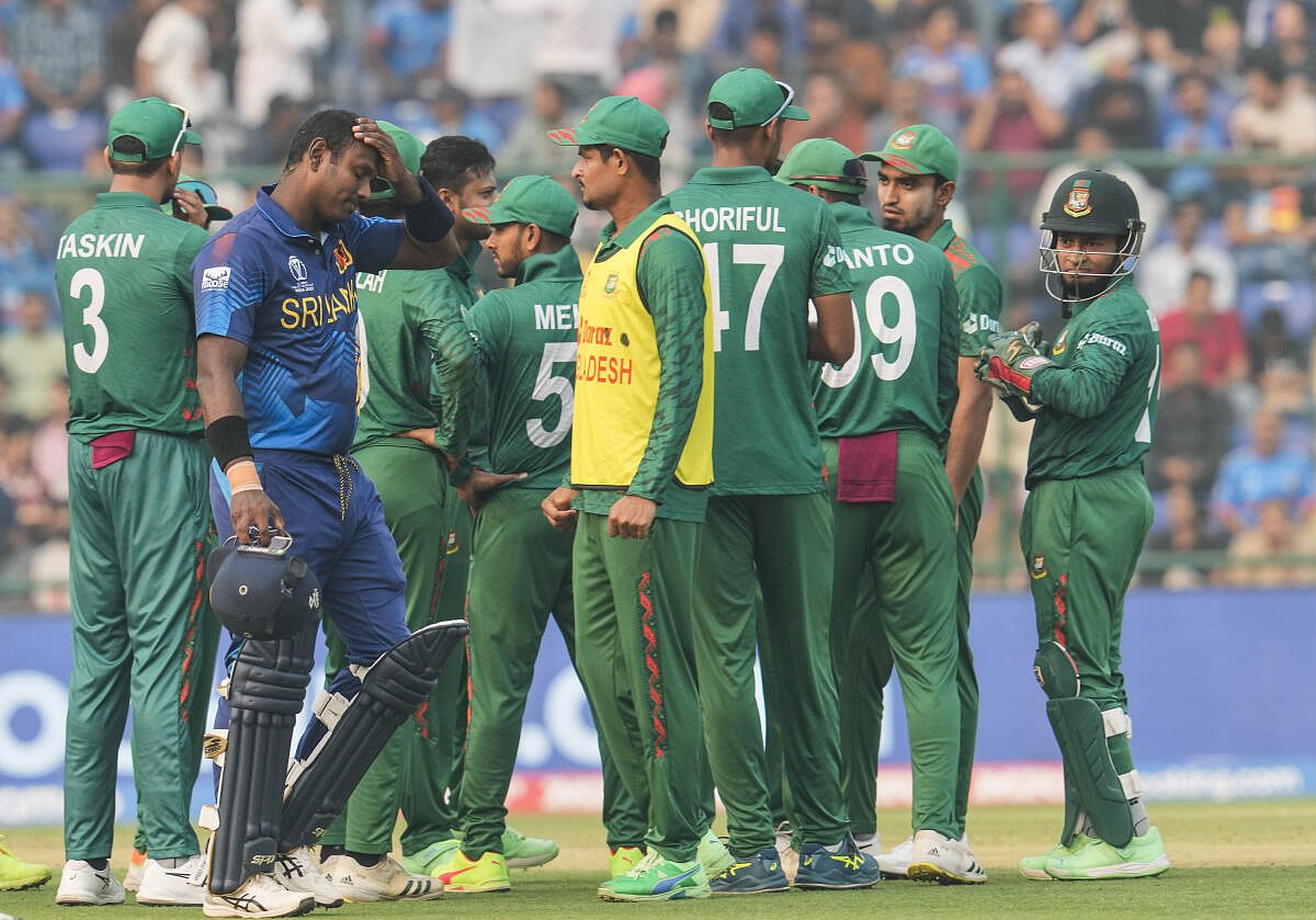 Timed Out | ವಿಡಿಯೊ ಪುರಾವೆ ಇದೆ, ಇಷ್ಟು ಕೆಳಮಟ್ಟದ ಆಟ ನೋಡಿಲ್ಲ: ಮ್ಯಾಥ್ಯೂಸ್