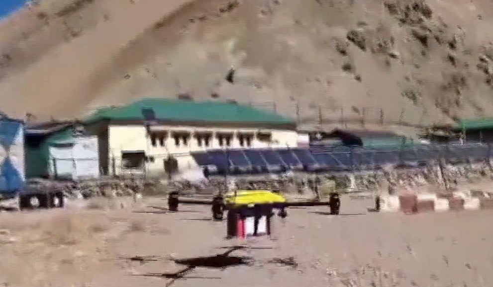 ಕಣಿವೆ ನಾಡಿನಲ್ಲಿ ಡ್ರೋನ್ ಆಧಾರಿತ ಲಾಜಿಸ್ಟಿಕ್ ಆರಂಭಿಸಿದ ಐಟಿಬಿಪಿ