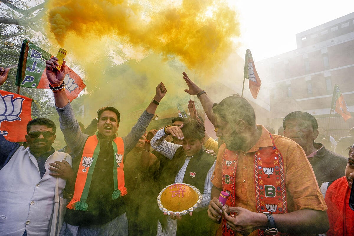 Election Results 2023: ಮ.ಪ್ರದೇಶ, ರಾಜಸ್ಥಾನ, ಛತ್ತೀಸ್‌ಗಢದಲ್ಲಿ ಬಿಜೆಪಿ, ತೆಲಂಗಾಣದಲ್ಲಿ 'ಕೈ'