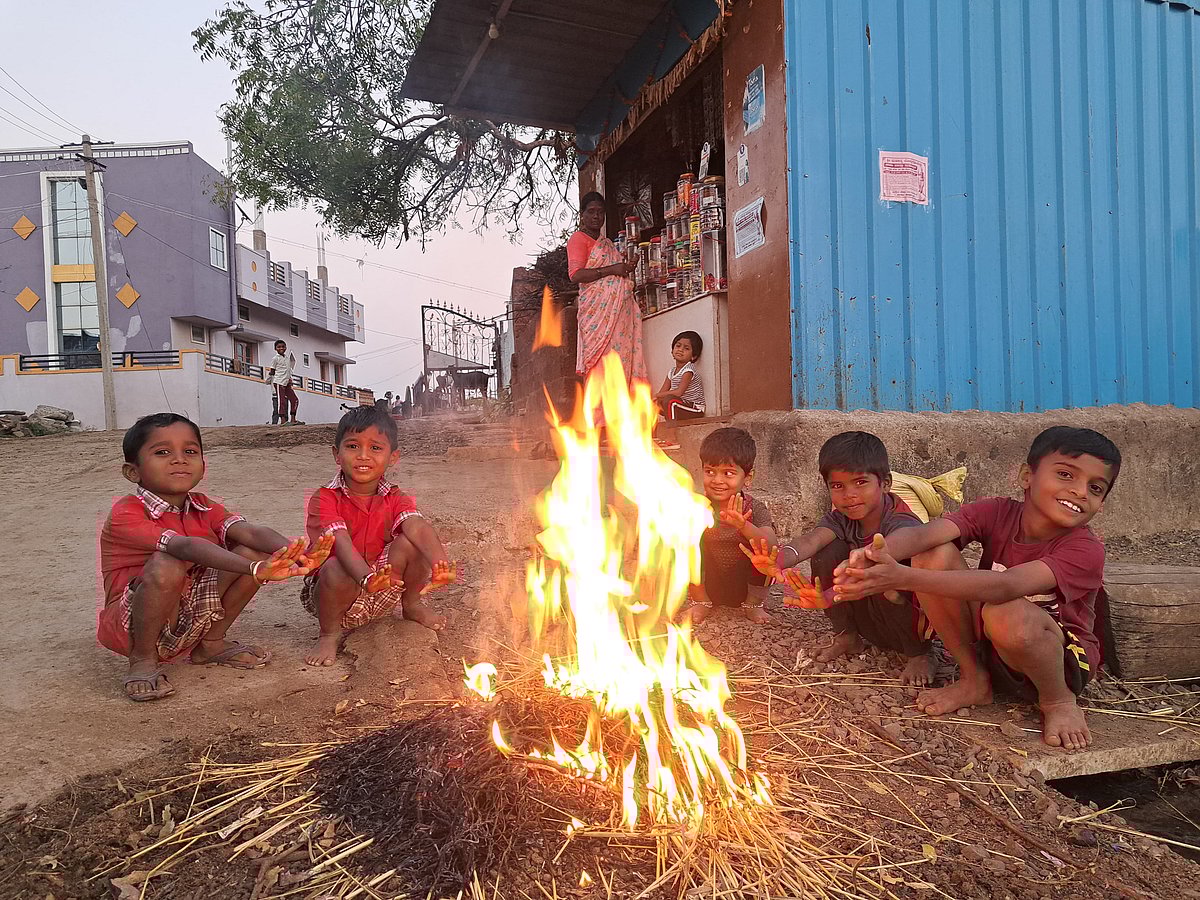 ಬೀದರ್‌ನಲ್ಲಿ ಕುಸಿದ ತಾಪಮಾನ; ಕಲ್ಯಾಣ ಕರ್ನಾಟಕದಲ್ಲಿ ಹೆಚ್ಚಿದ ಚಳಿ