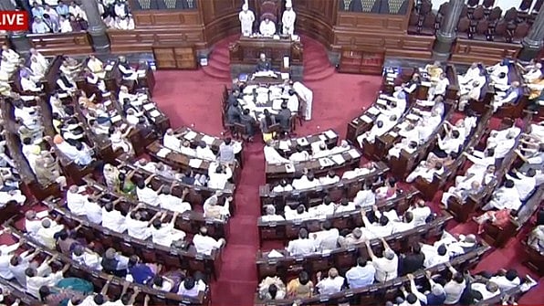 ಲೋಕಸಭೆ ಸಂಸದರ ವಿರುದ್ಧದ ಕ್ರಮದ ಬೆನ್ನಲ್ಲೇ ರಾಜ್ಯಸಭೆಯ 45 ಸದಸ್ಯರ ಅಮಾನತು