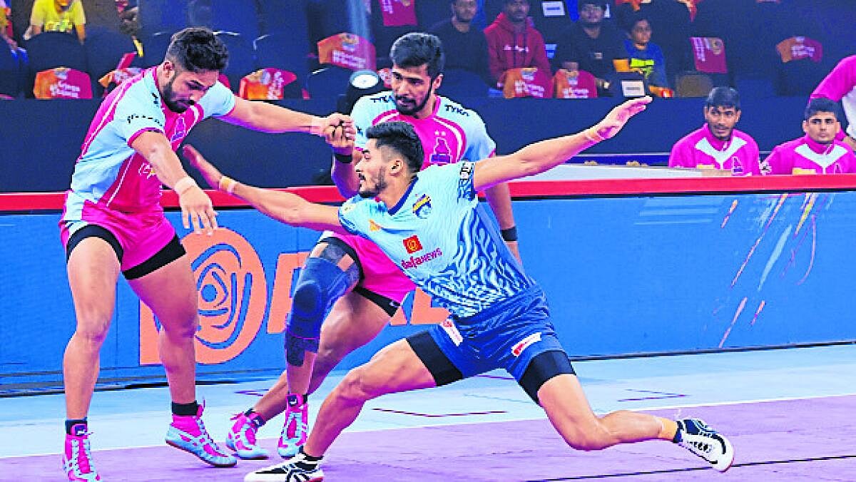Pro Kabaddi 2023: ‘ಟೈ’ ‍‍ಪಂದ್ಯದಲ್ಲಿ ಜೈಪುರ– ಬೆಂಗಾಲ್